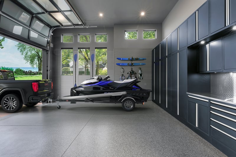Custom-designed garage interiors with Garage Living