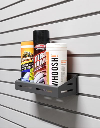 Small Metal Floating Tray - Garage Living