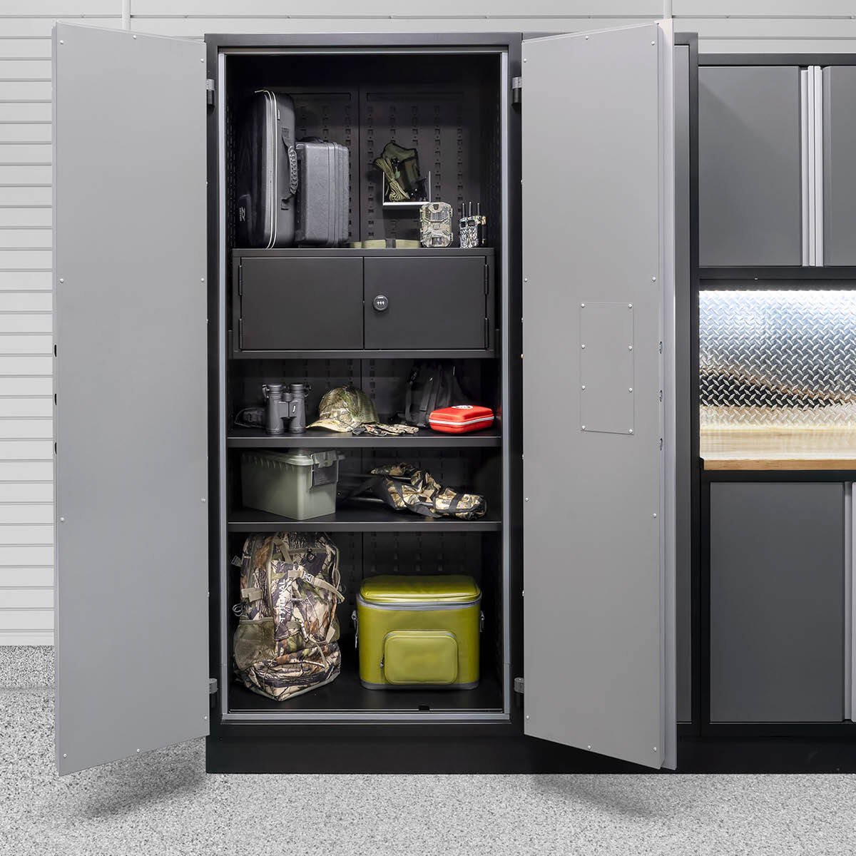 Secure your gear and valuables.