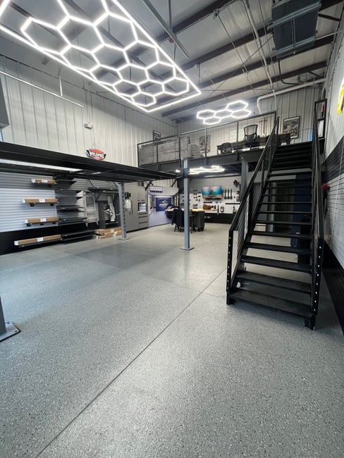 Birmingham showroom luxury cabinetry Garage Living