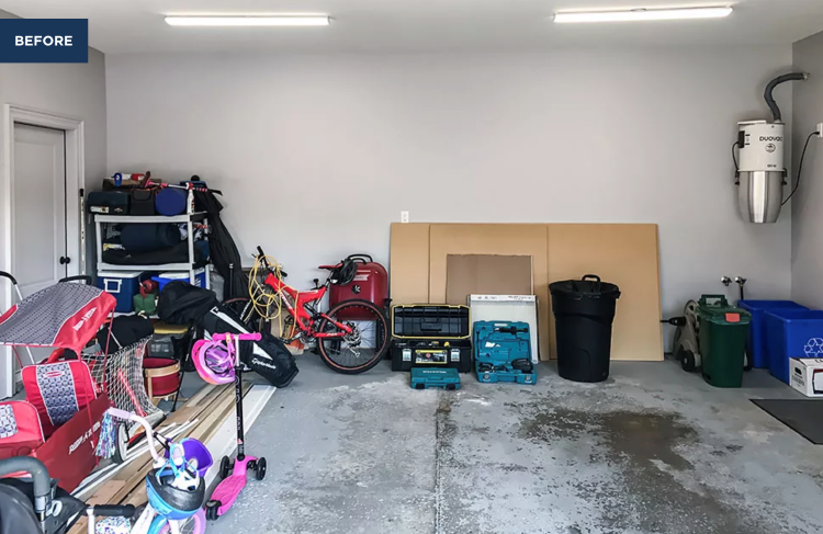 Cluttered Garage