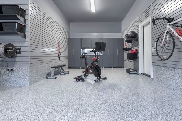 How To Turn Your Garage Into a Fitness Room