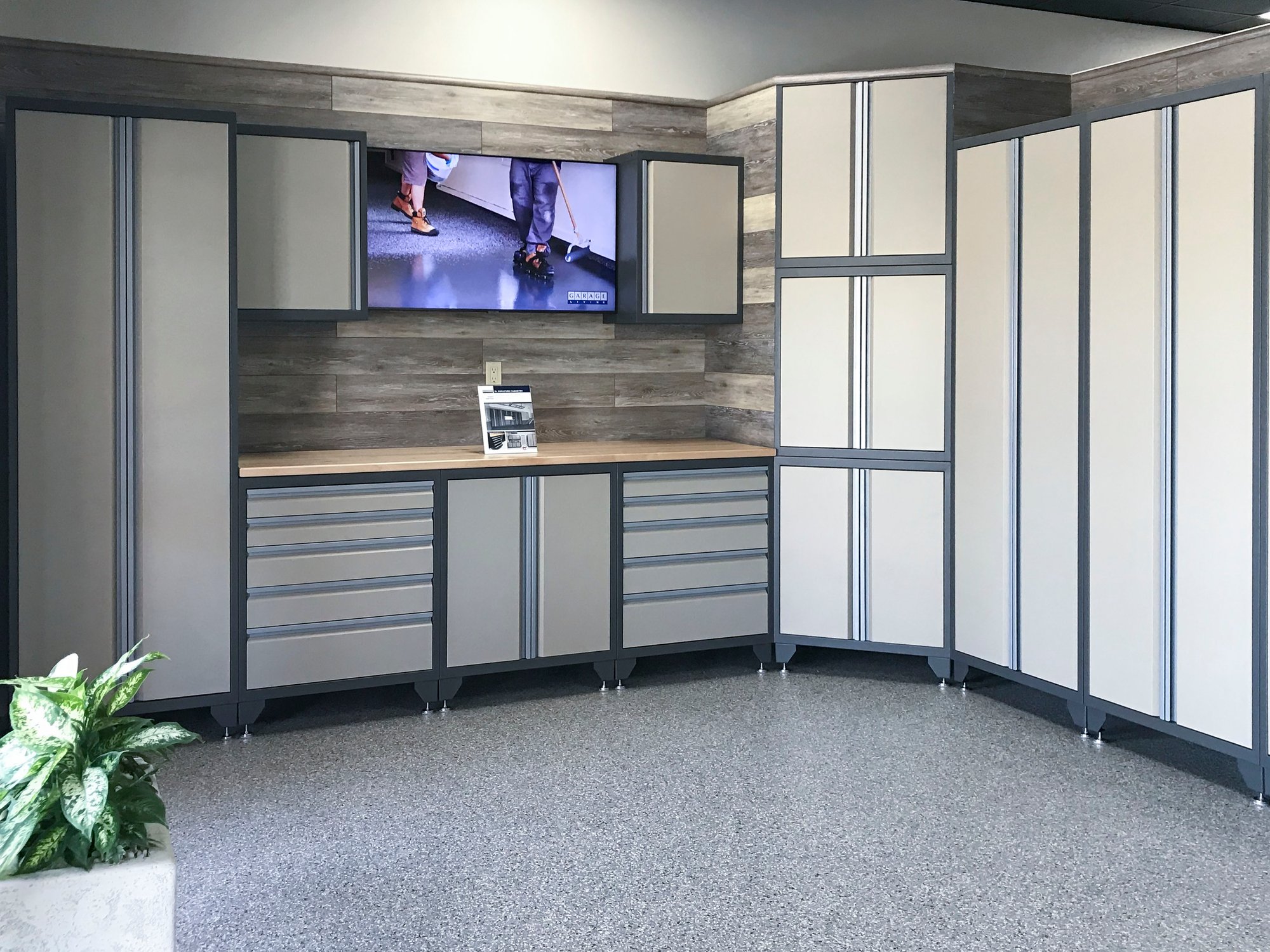 Garage Living Palm Springs elegant garage cabinetry systems