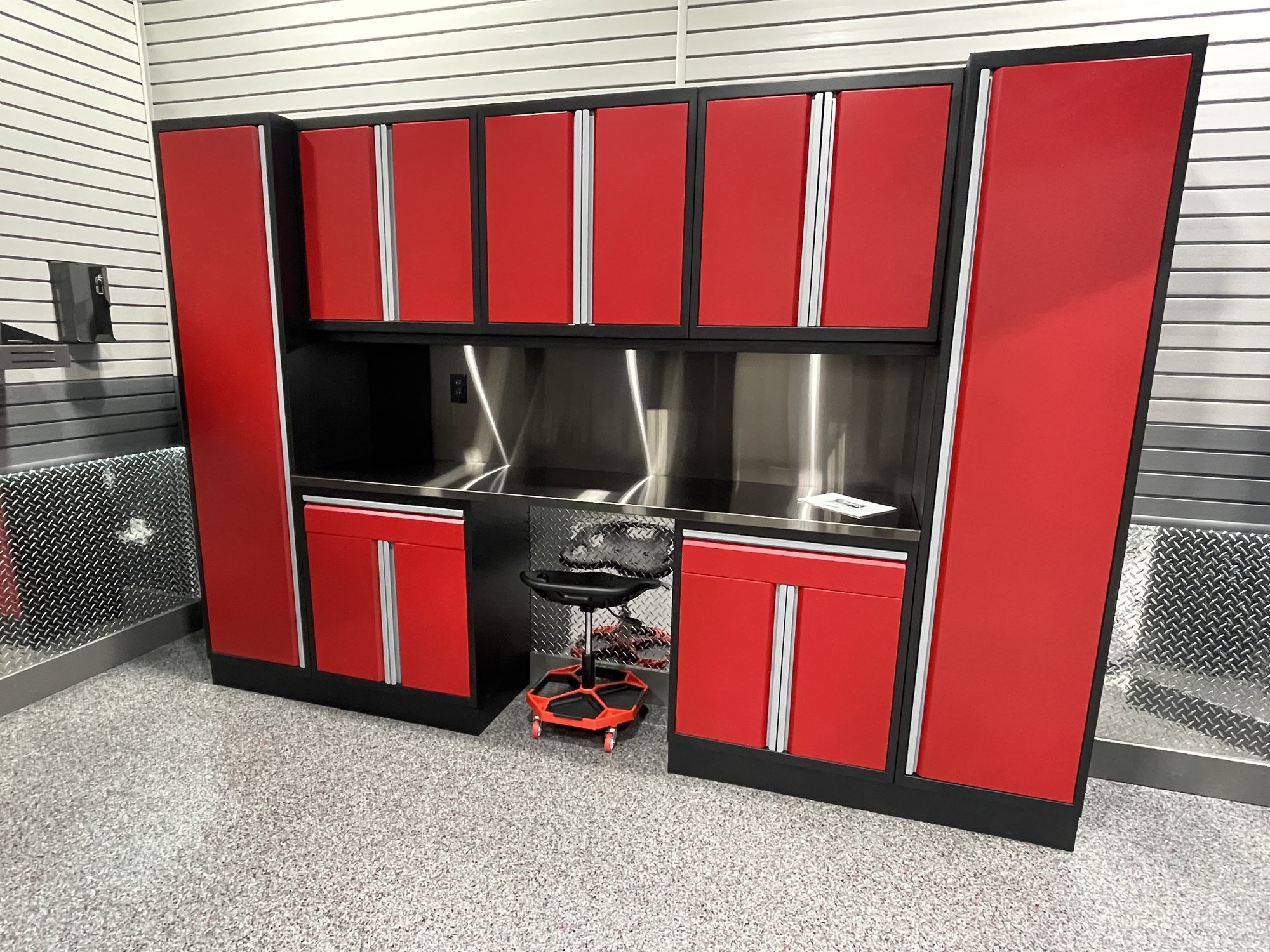 Garage Living London Showroom - Cabinetry systems