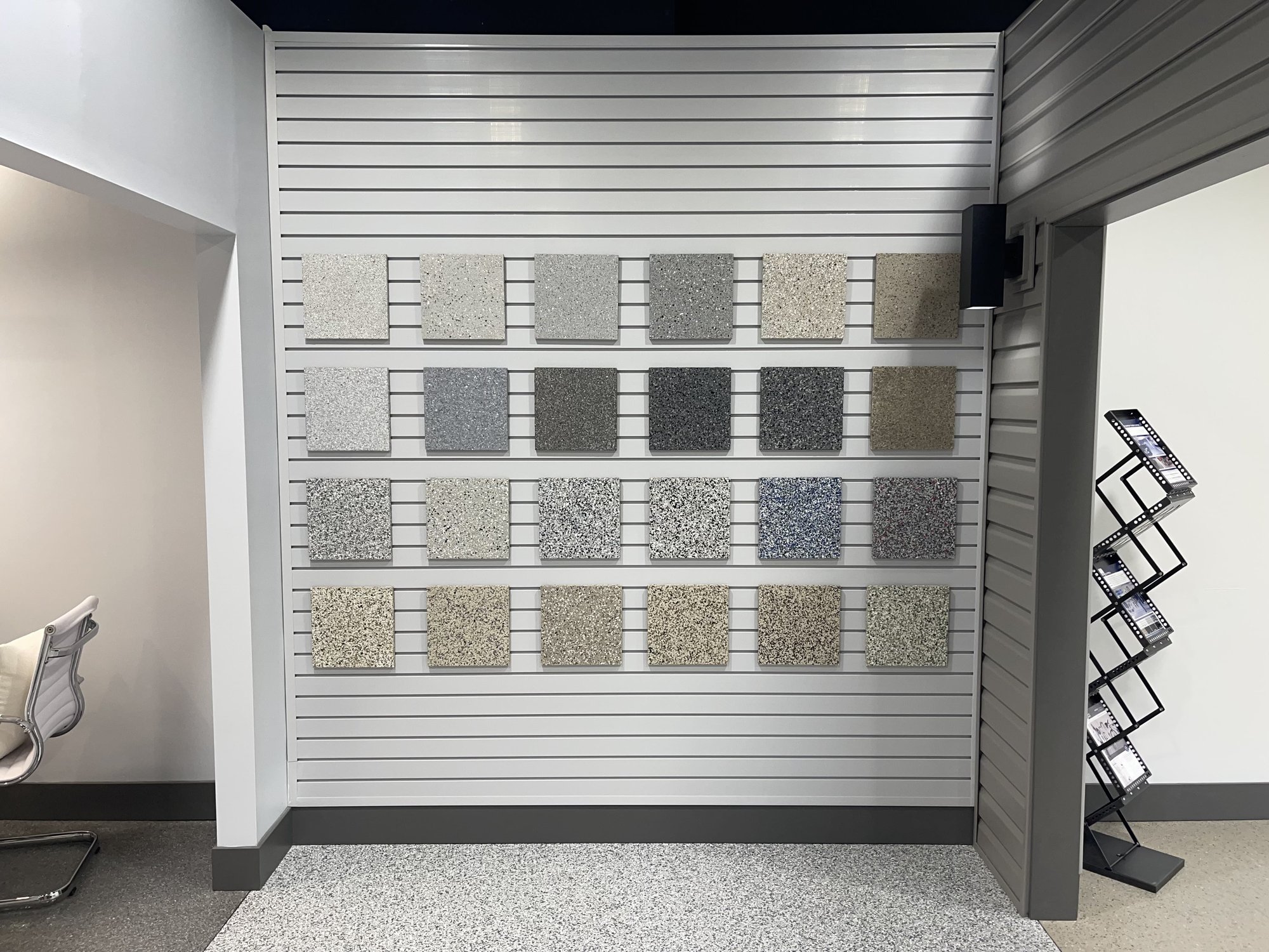 Garage Living London Showroom - flooring solutions