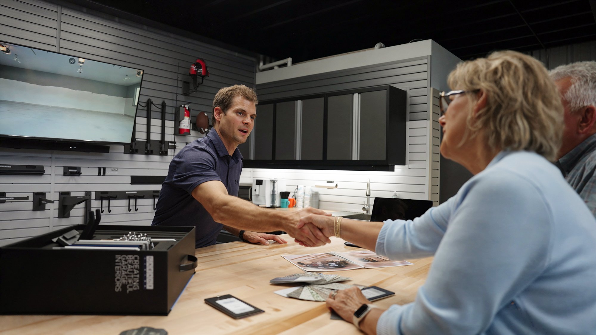 The onboarding process - Garage Living - How we work - Your garage, our passion.