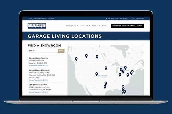 Garage Living Locations