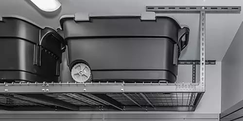 Overhead storage by Garage Living