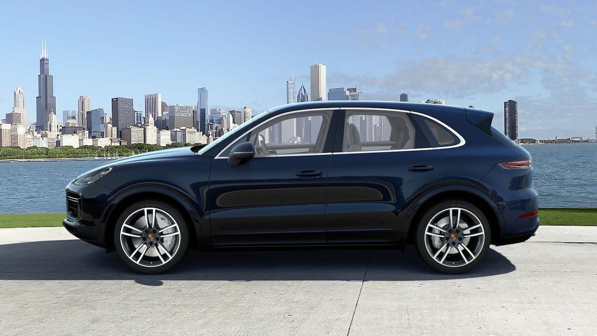 2019 luxury vehicles Porsche Cayenne Turbo