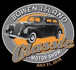 BC summer car shows, Bowen Island Classic Motor Show
