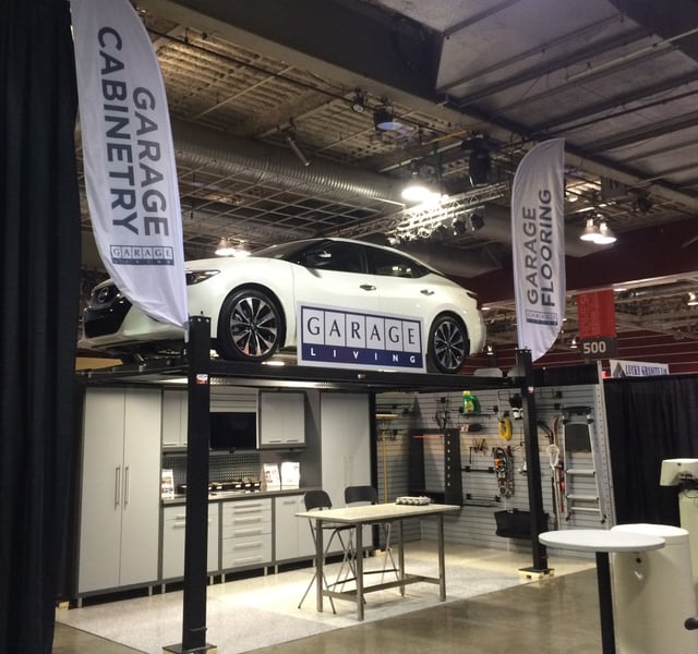 Garage Living Calgary tradeshow booth