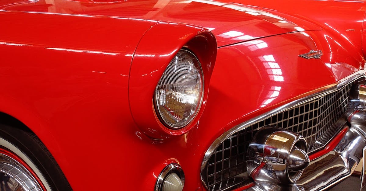 Florida car shows red car