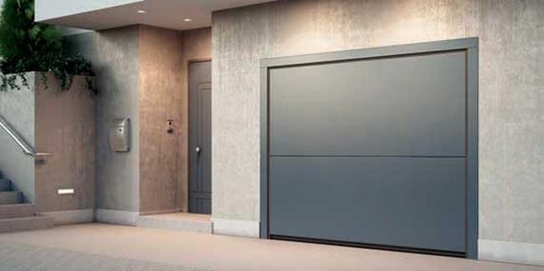 Two Section Garage Door