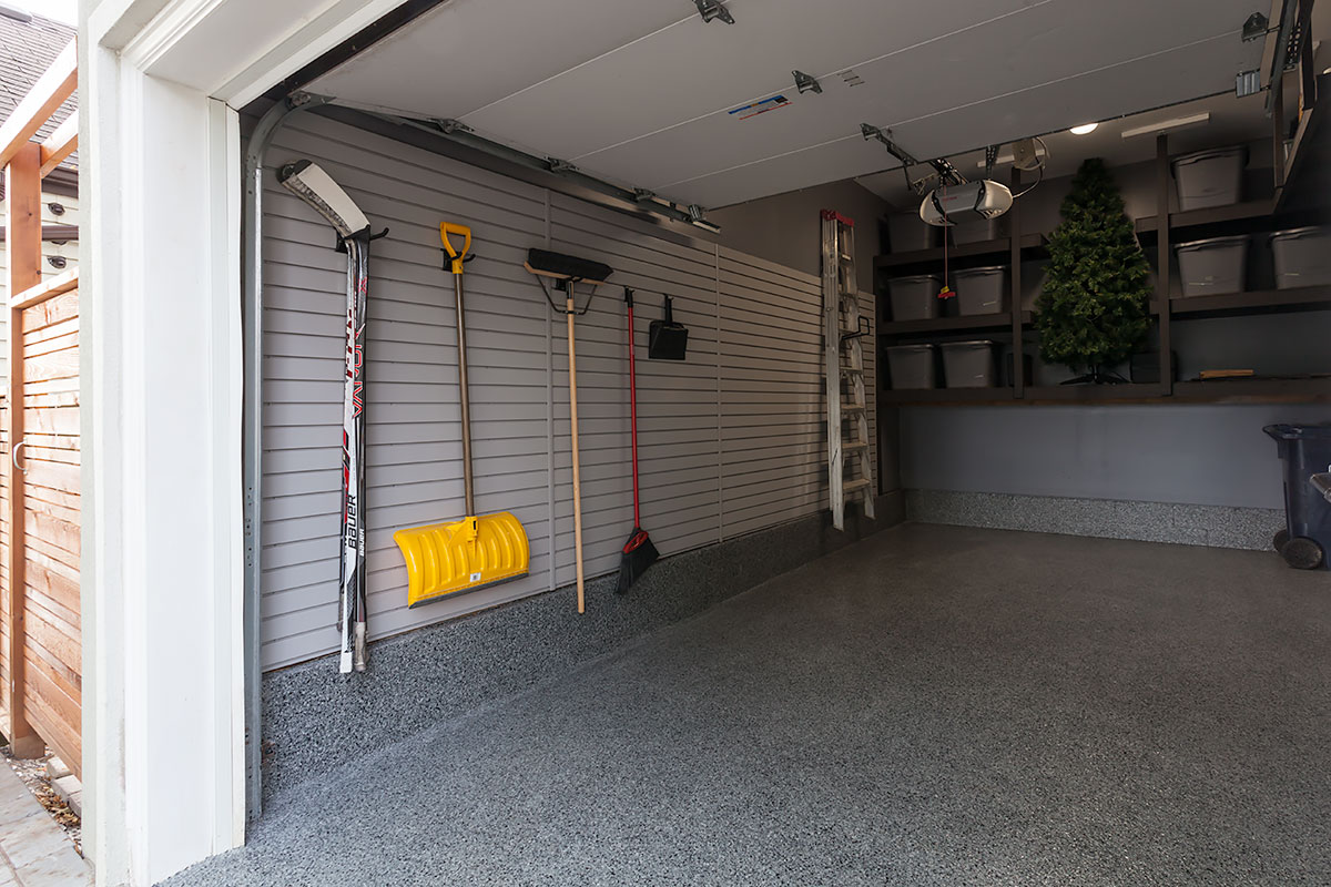 After the garage renovation