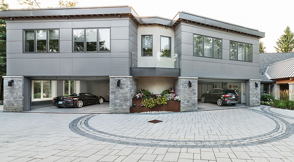 His and Hers Garages For The House of Bryan