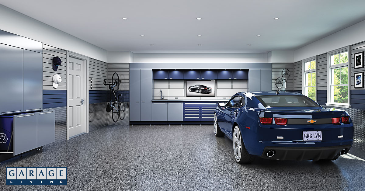 Beautiful garage makeover