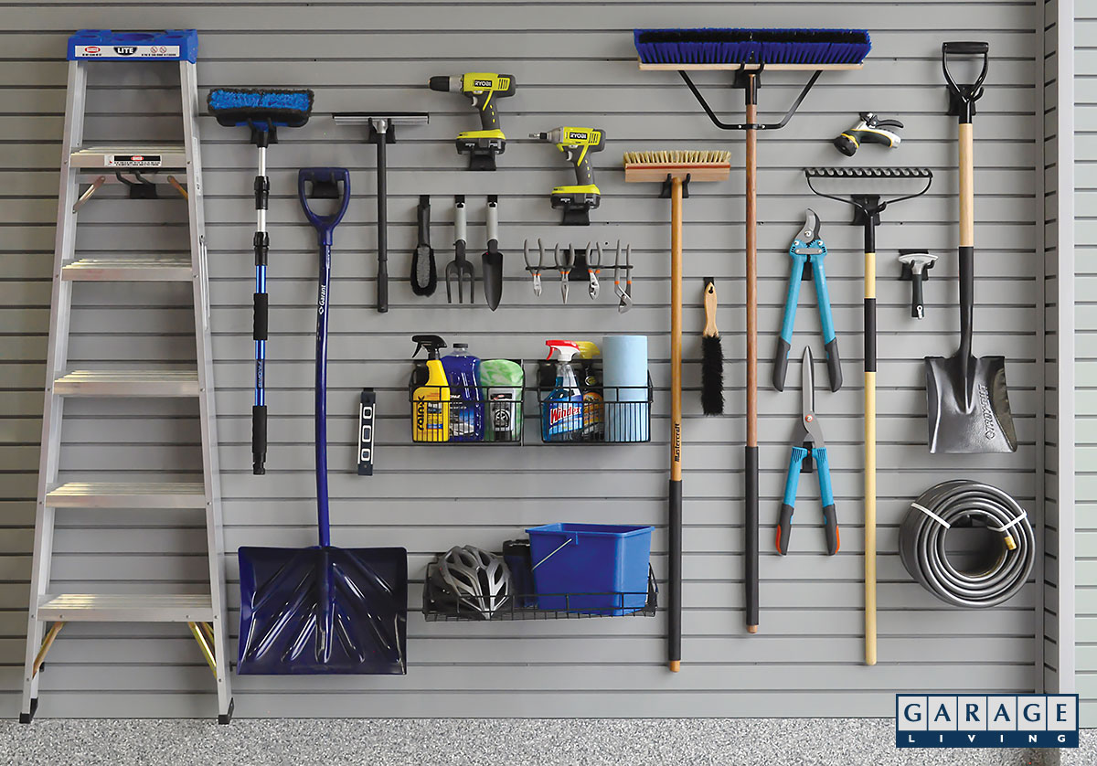 garage workshop ideas slatwall