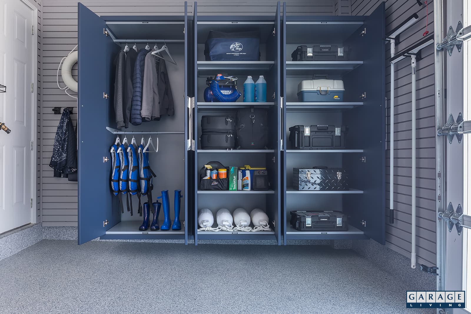 Harbor Blue: Garage Living's Newest Design Color