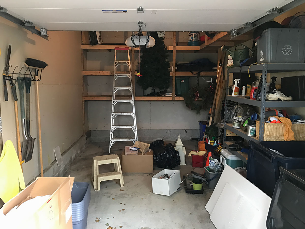 garage clutter