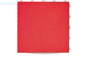 garage floor protection red floor tile