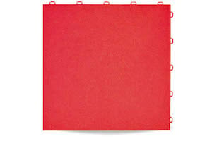 garage floor protection red floor tile