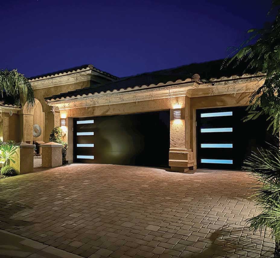 Modern Tech 3550 - Hornann Garage Doors - Garage Living New Jersey