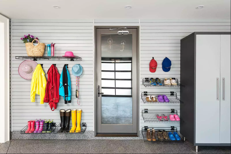 Mudroom garage