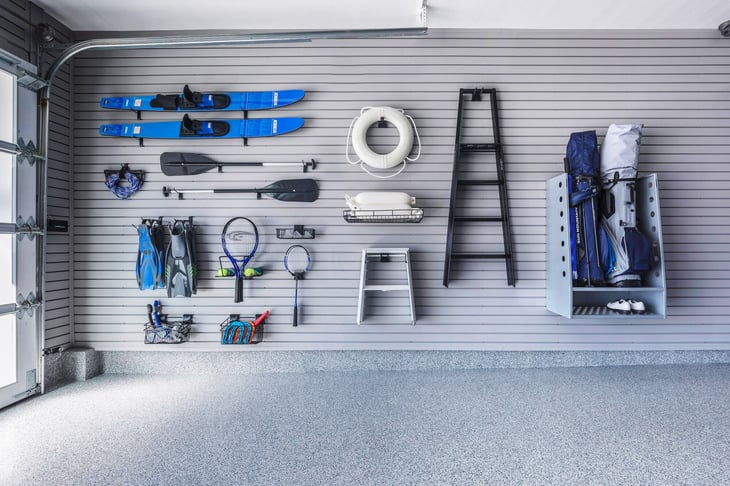 garage organization and improvement slatwall