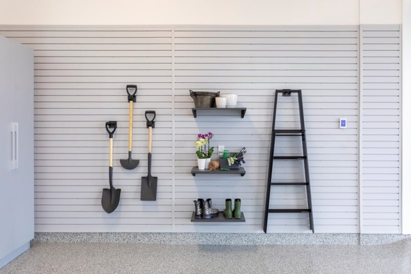 Slatwall systems: Flexible wall organization