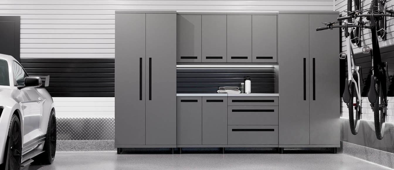 Vantage Steel Cabinetry - Garage Living