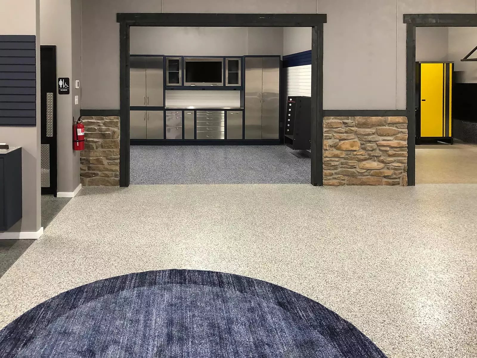Garage Living Fort Worth cabinetry display
