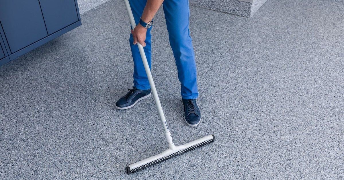 Garage Living installs the Floortex® polyaspartic coating system, which addresses the common shortcomings of epoxy while delivering professional-grade durability.