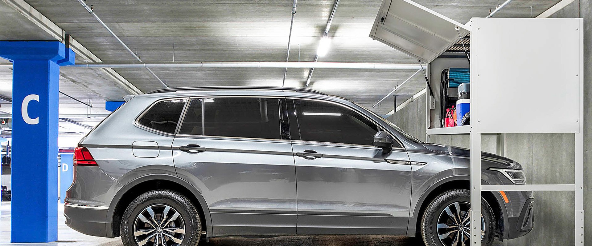 Parking Garage Storage | Garage Living | The Parking Locker™