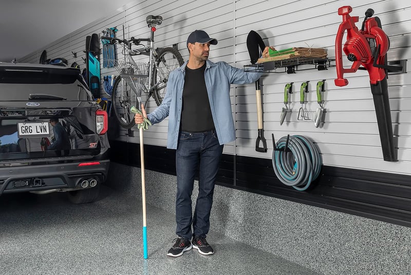Maximize Garage Storage with Slatwall Panels Garage Living