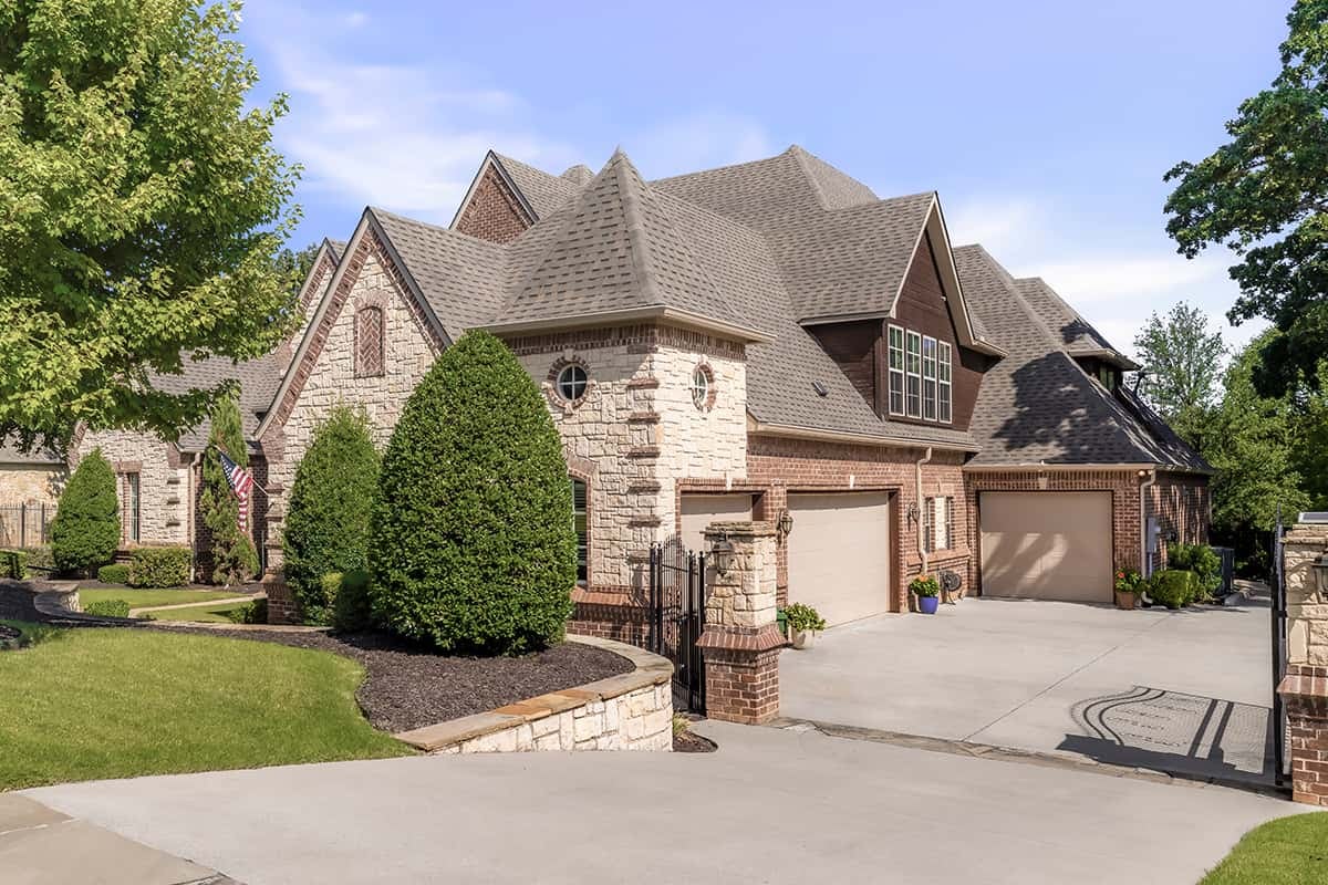 home with 3-car garage