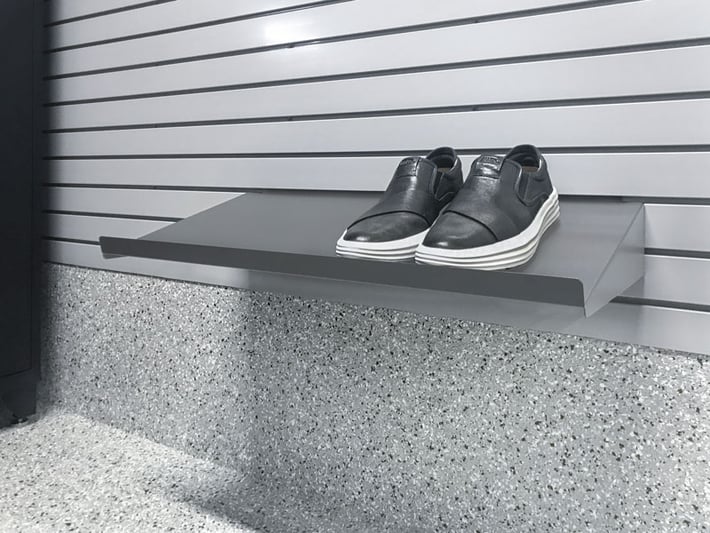 LINEA Solid Angled Shoe Shelf by Garage Living