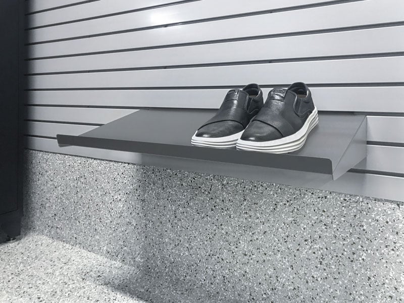 LINEA Solid Angled Shoe Shelf - Garage Living