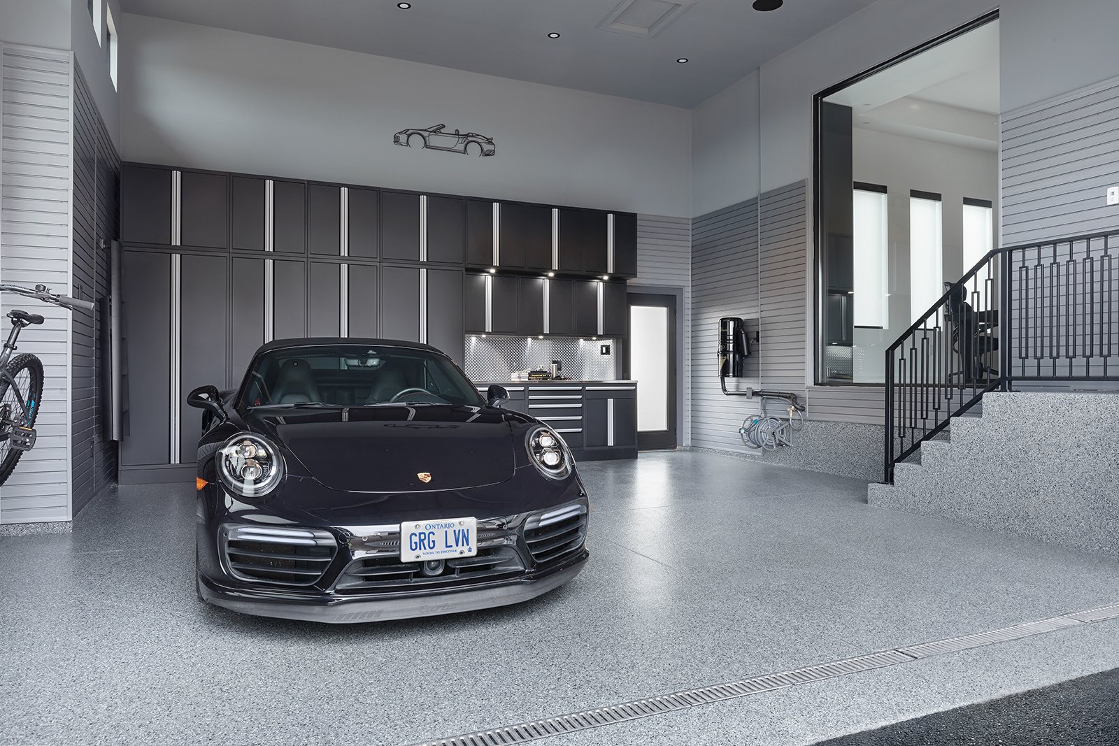 porche-parked-in-garage