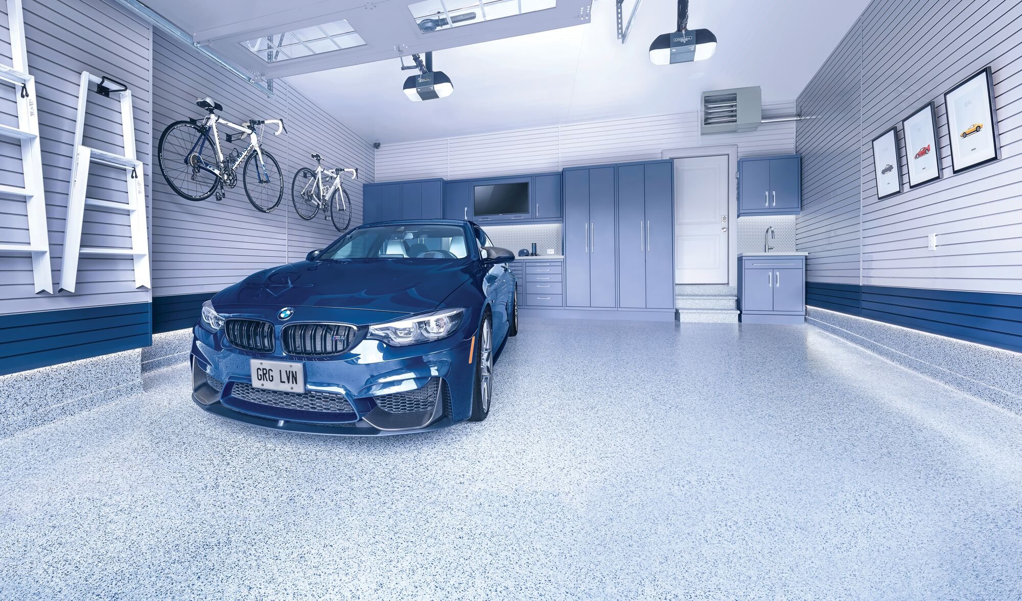 What craft looks like in a modern garage renovation? - Garage Living