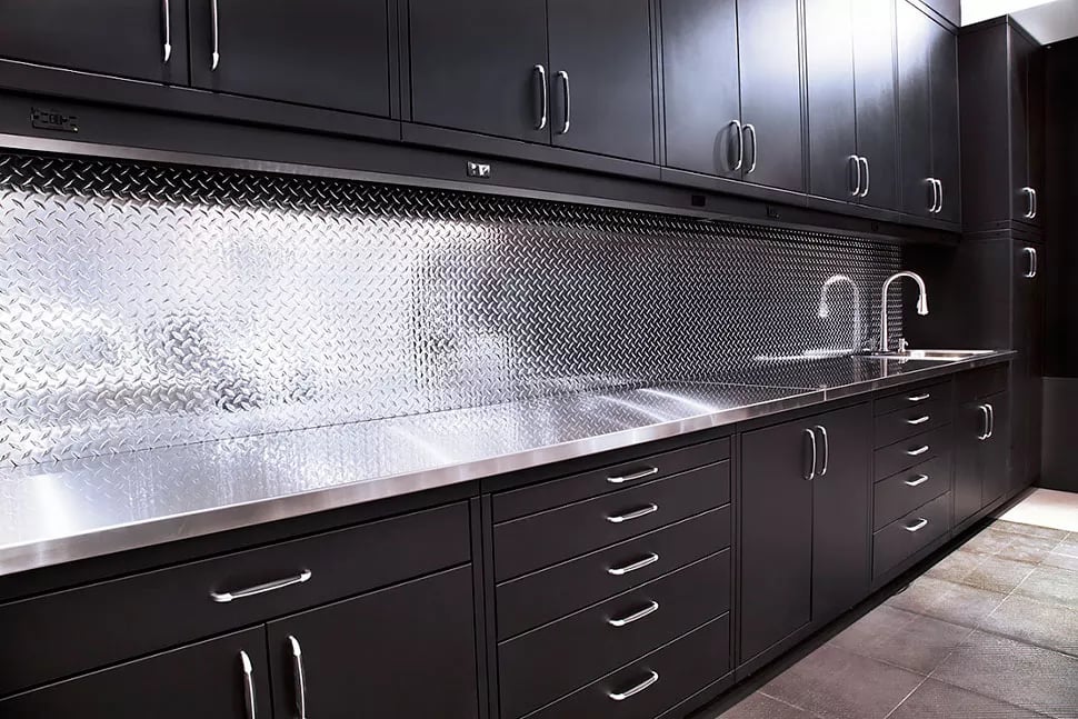 Cabinetry Custom Steel by Garage Living 