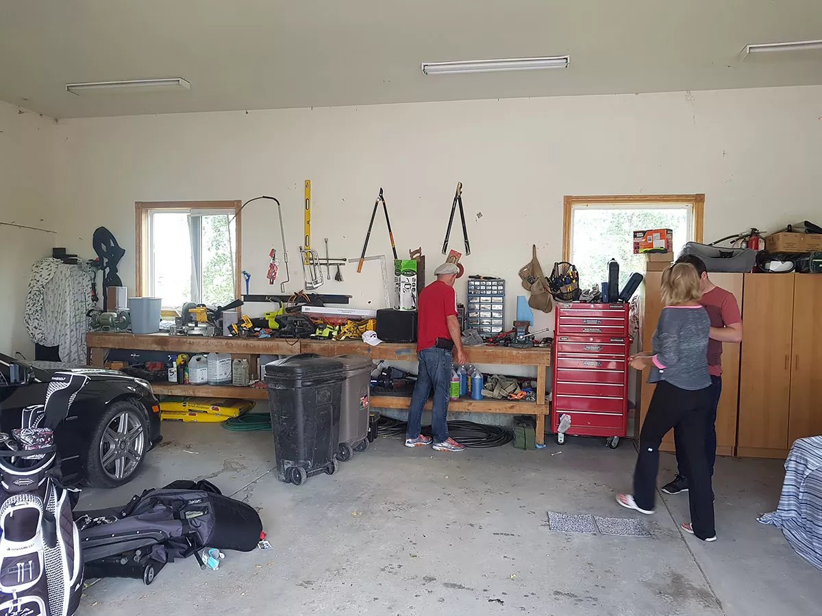 Garage transformation - Garage Living Calgary