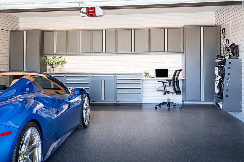 What a professional garage storage system means
