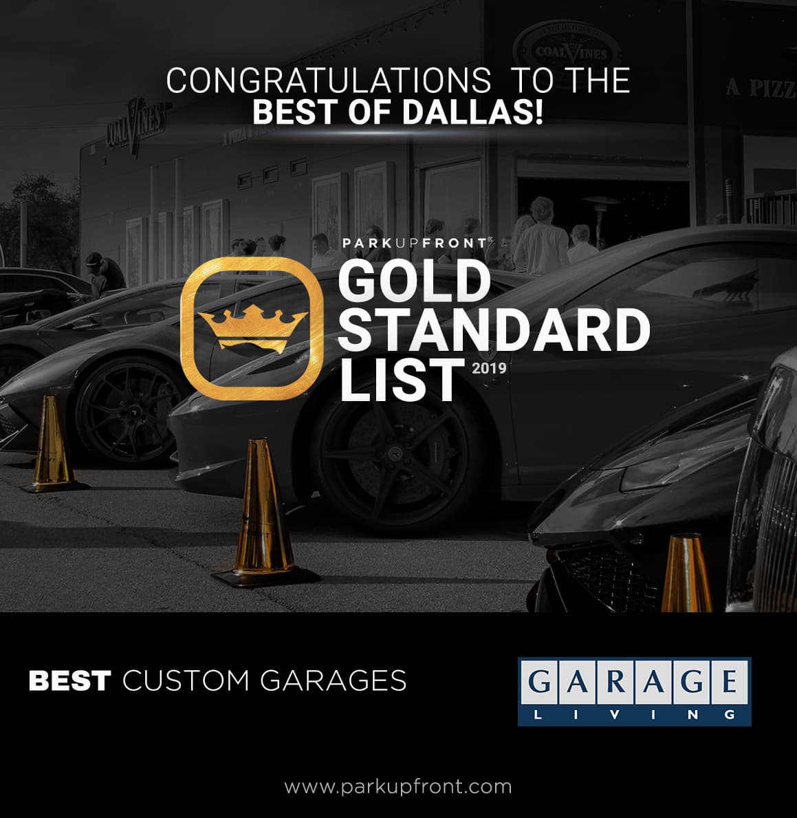 Gold Standard List - Garage Living Dallas