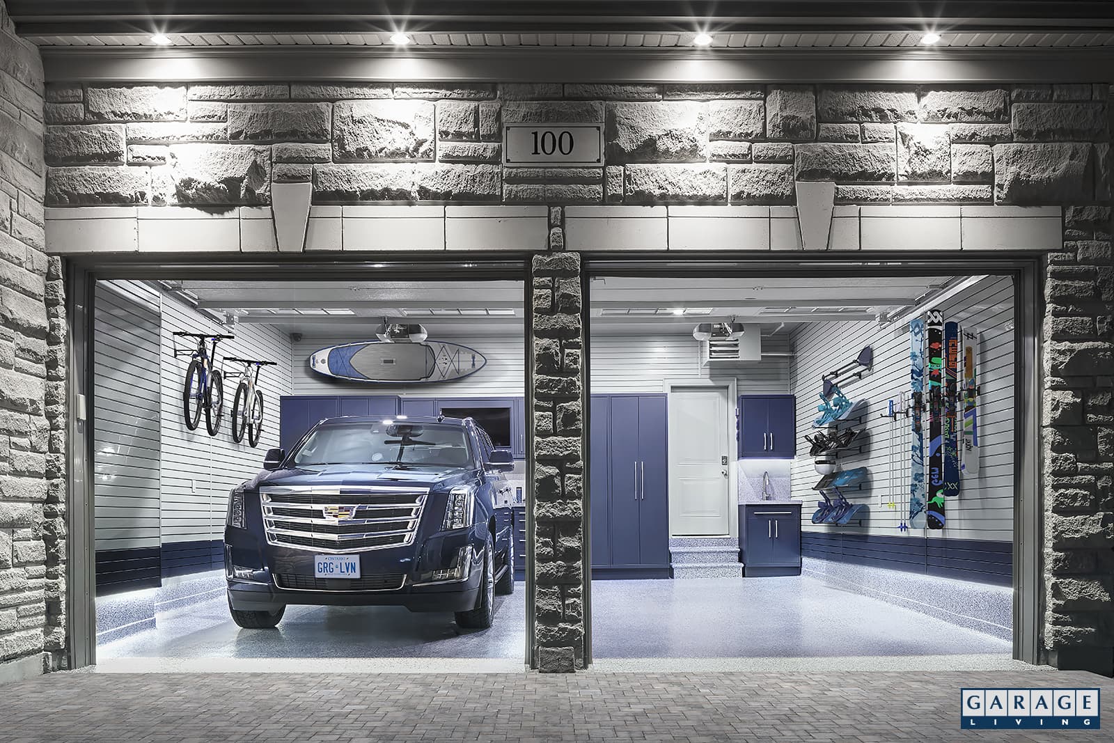 Harbor Blue Garage - Luxury Garage by Garage Living