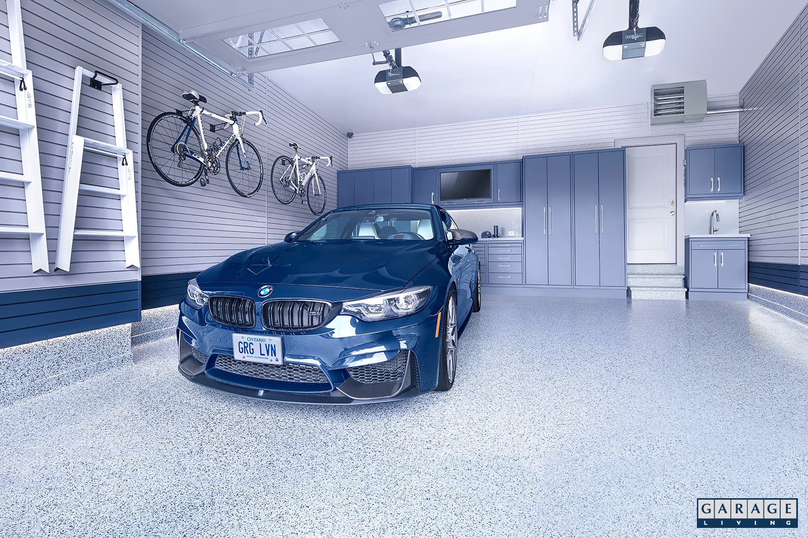 Harbor Blue Garage by Garage Living