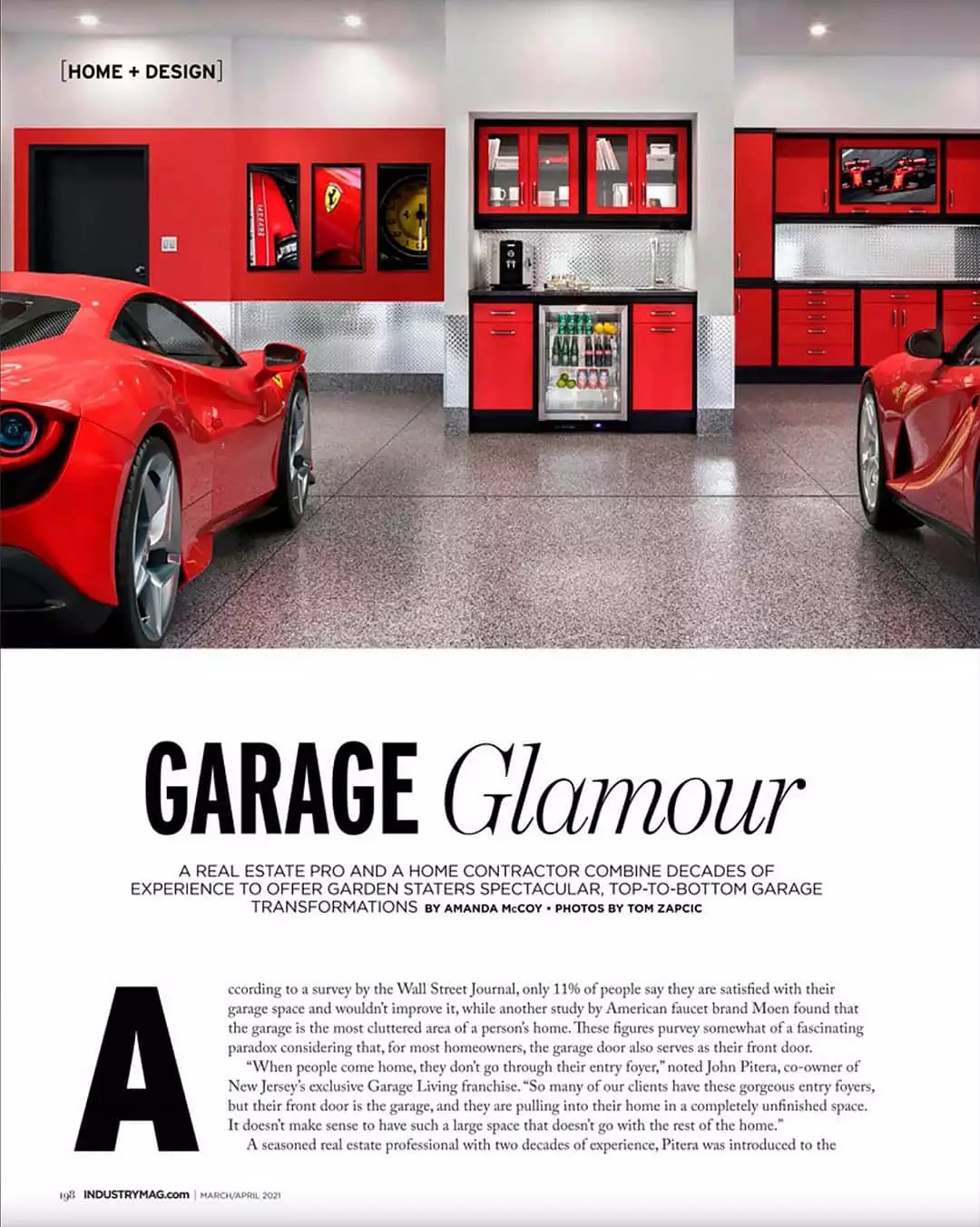 Industry NJ magazine garage glamour