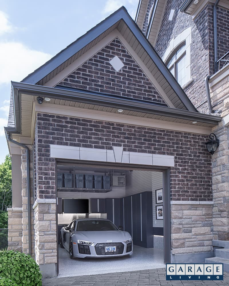 Garage Living makeover - Garage view