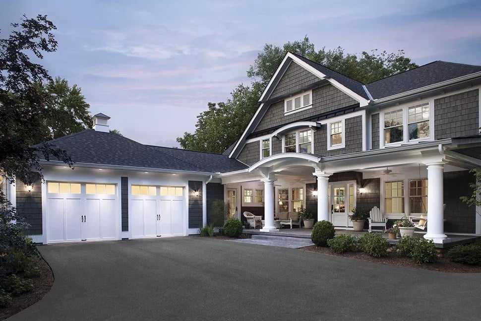 Steel garage door - Garage Living
