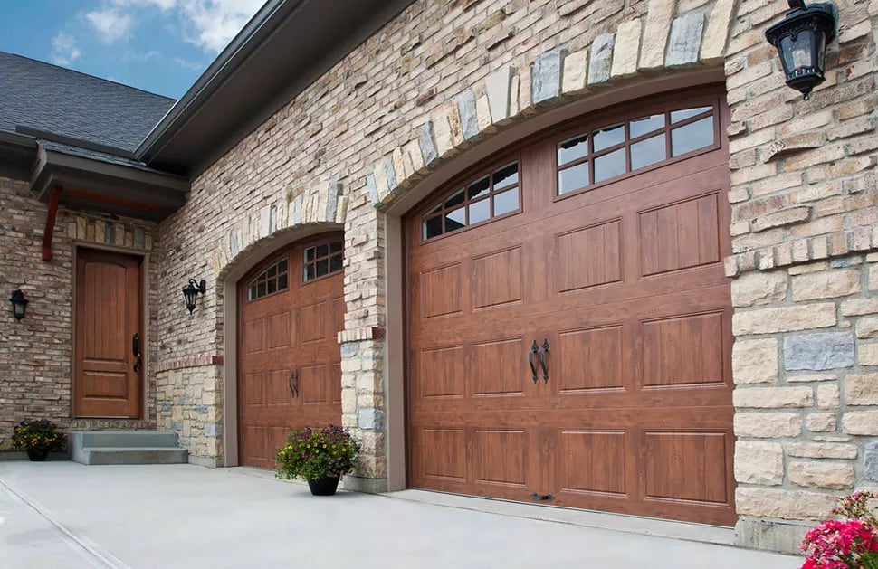 Steel garage door - Garage Living