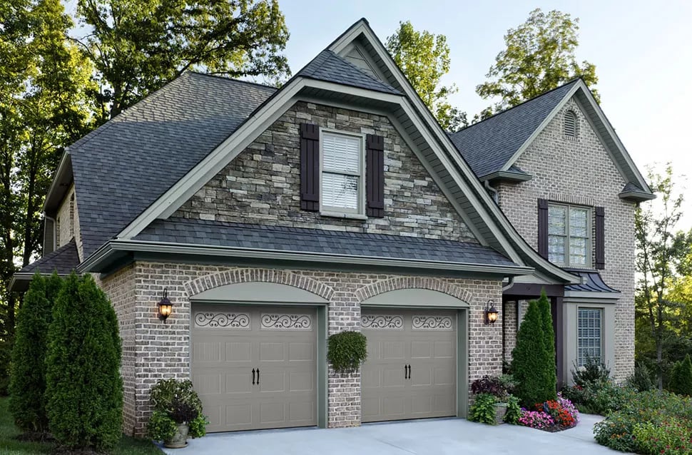 Steel garage door - Garage Living